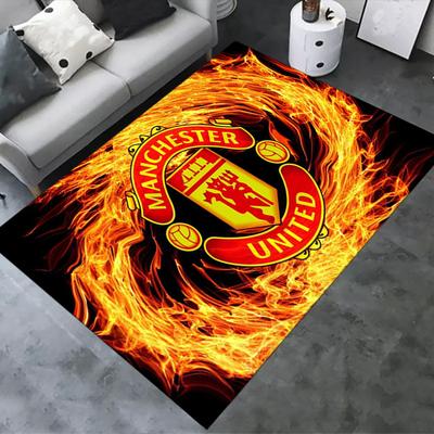 Manchester United Carpet Rug for Living Room Bedroom Home Sofa Decoration,Kids Play Non-slip Floor Mat
