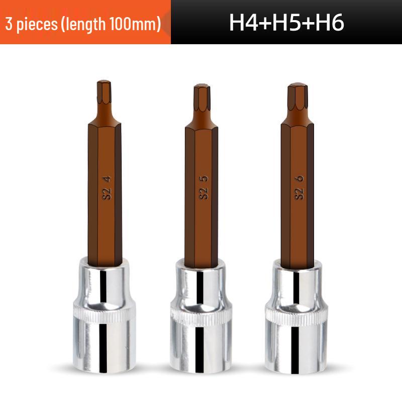 1/2" Electric Hex Socket Wrench and Screwdriver Bit Set