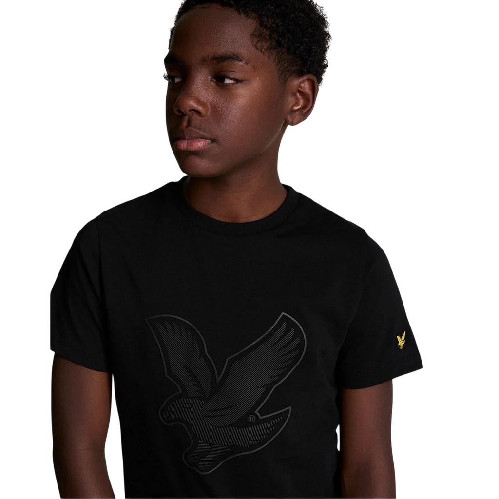 Lyle & Scott Childrens/Kids Full Logo Regular T-Shirt