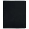 136214 vidaXL Drap-housse Jersey Noir 140x200 cm Coton