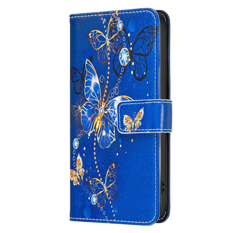 Leather Flip Case For Samsung A16 A36 A56 Case Wallet Card Etui On for Samsung Galaxy A16 A26 A36 A56 A06 5G Phone Cover Painted