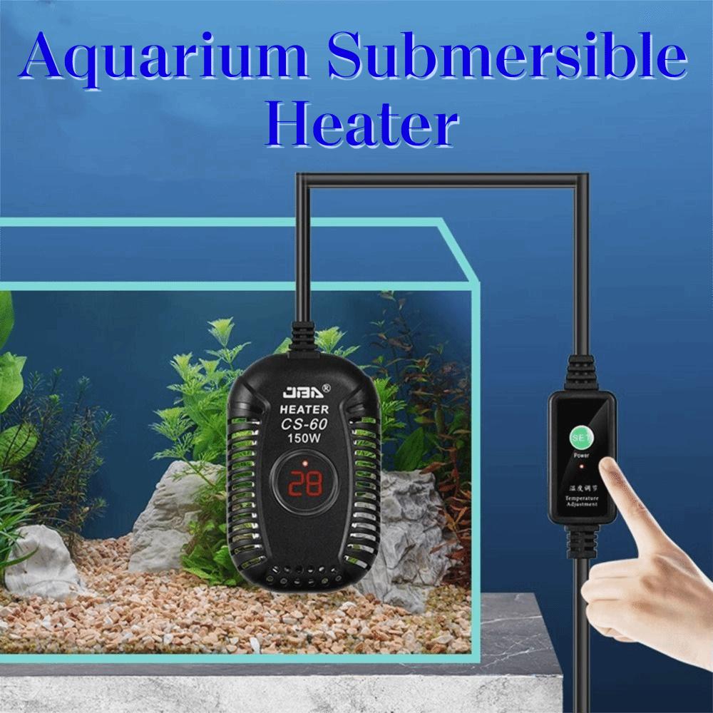 Quartz Glass Turtle Tank Heater Low Water Level Aquarium Thermostat Fish Tanks