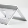 Aluminiumlegering 45/90 Graden Hoekliniaal Verticale T-vormige Meter Hoekmeter Gereedschap