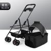 Foldable Pet Stroller Lightweight Cat Dog Carrier Travel Cart Breathable Dog Basket Portable Puppy Pushchair for Outdoor Walking