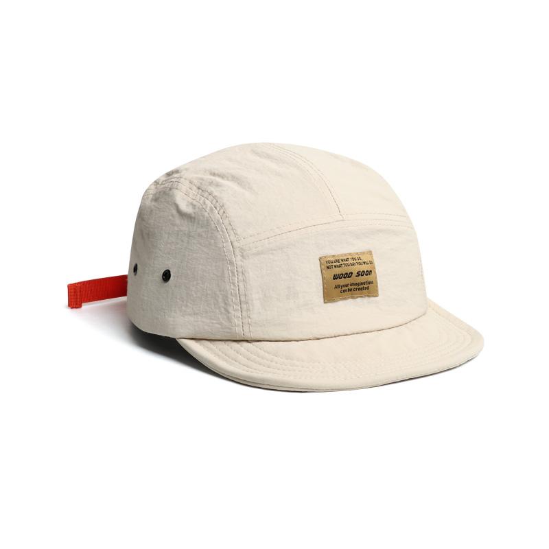 

Japanese Quick-drying Breathable Short Brim Baseball Caps for Men Women Face Small Soft Top Hip-hop Cap Women Soft Brim Sun Hat 55-58cm бежевый