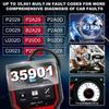 Obd2 Diagnostic Scanner Tool - Engine Fault Code Reader for All Cars Since 1996, with Real-Time Data Stream,Code Erase Function