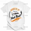Vintage  Road Devils Car T Shirt Men Summer New Arrival O-neck Industrial Style  DIY Black T-shirts   Leisure