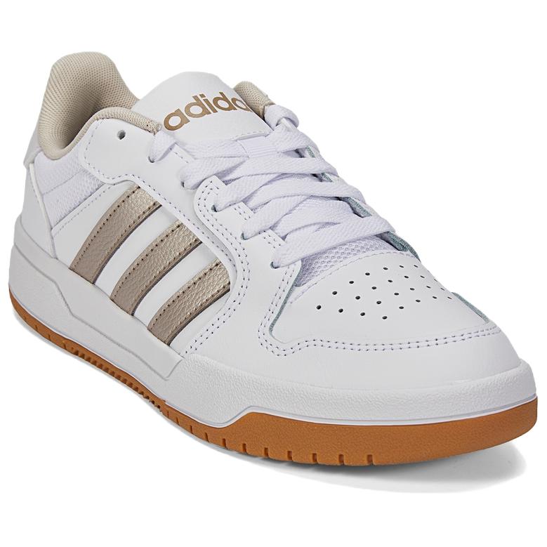Unisex Sneakers Adidas ENTRAP Slip Resistant Abrasion Resistant Low Top Skateboard Shoes Unisex White Gold
