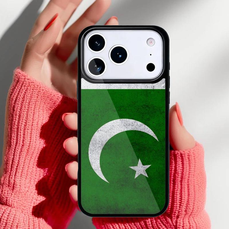 

Pakistan Flag Banner Phone Case for iPhone 17 Air 16e 15 14 13 Pro Max Back Cover for 12 11 Pro Coque iPhone 13 Pro