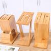 Natural Bamboos Cutter Holders And Kitchen Tool Organizers Space Saving Design Stand Rack For Safe Utensils Storage