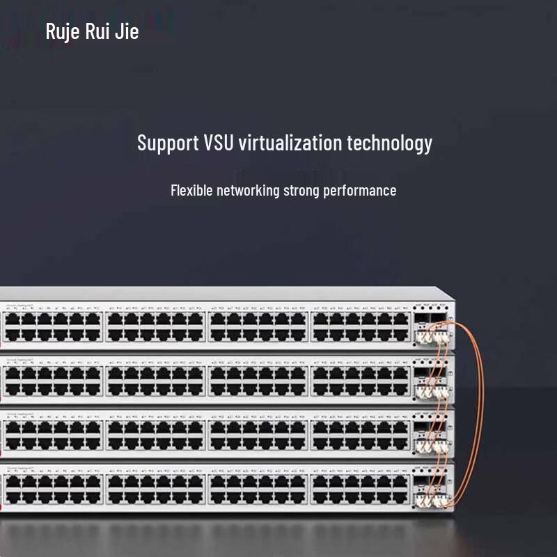 Ruijie RG-S5300-48GT2SFP2XS-E 48-Port Layer 3 Managed Core Switch
