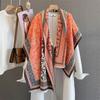 Winter Soft Warm Cashmere Scarves Shawl Thicken Tassel Blanket Scarf Fashion Print Design Women Man Scarf Echarpe Poncho Stole