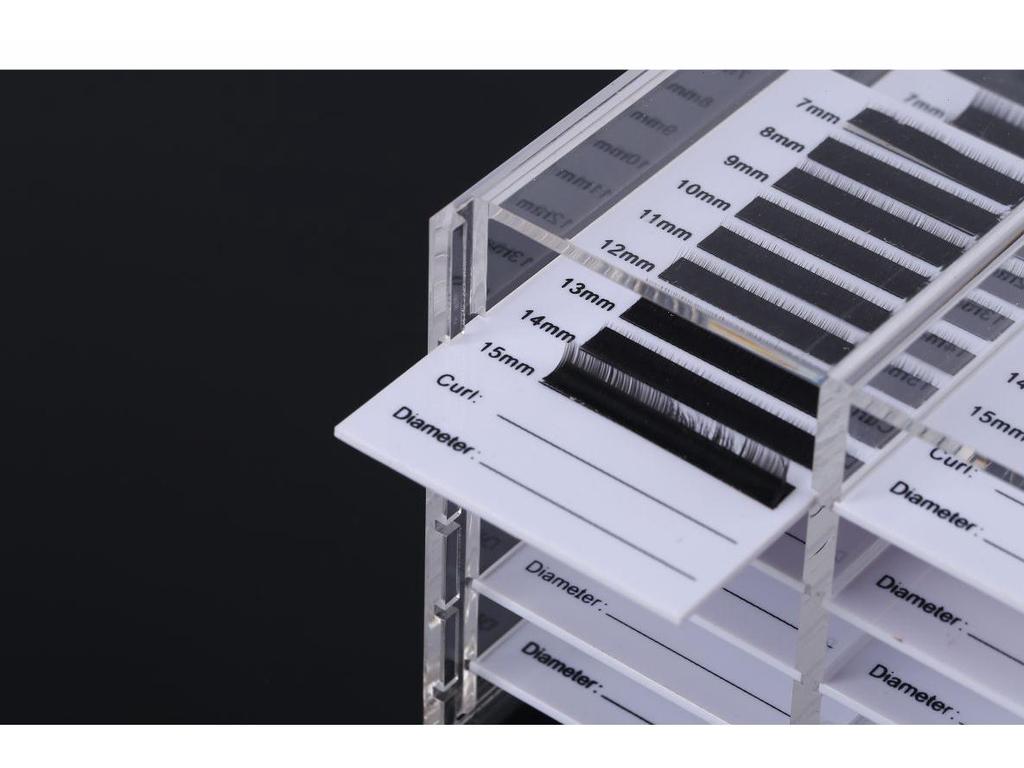 Camellia Grafting Eyelash Acrylic Storage Box, Five-Layer False Eyelash Organizer