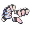 10 PCS Golf Club Head Covers PU Fabric Surface Stylish Impact Proof Scratch Proof Golf Iron Covers