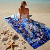 Proof Beach Towel with a Genshin Impact Characters Pattern - Soft,absorbent,quick-drying,machine Washable - Perfect for Swimming,camping,bathing