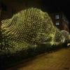 3 Color Fairy Light Garland Waterproof Curtain Light LED Net Mesh String Light  Bedroom Decoration