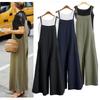 European & American Women's Casual Wide Leg Jumpsuit