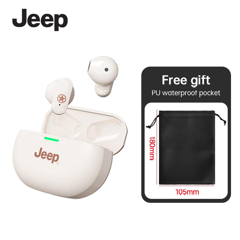 JOT2 Jeep TWS Wireless Bluetooth Earphones Sport Music Headphones HiFi Stereo Headset Noise Reduction Earbuds with Mic HD Voice