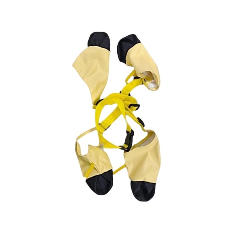 Dog Waterproof Leggings Shoes Suspender Booties Adjustable Pet Rain Suspender Booties Rainwear Walks and Outings