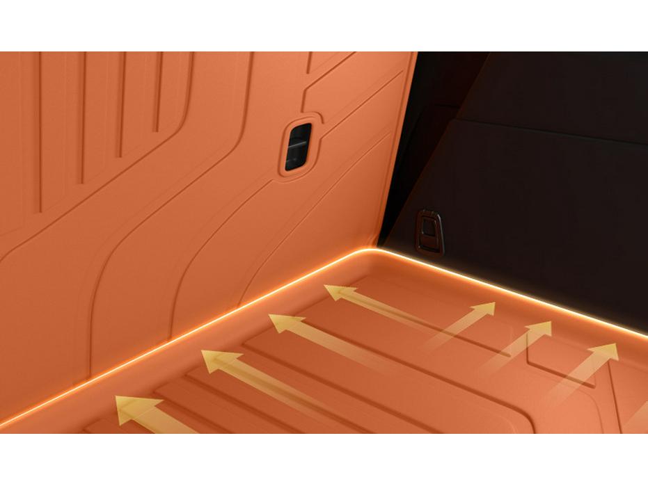 Tailored TPE Trunk Mat for Geely Galaxy M9 Six-Seater - Car Tail Box Modification Accessory