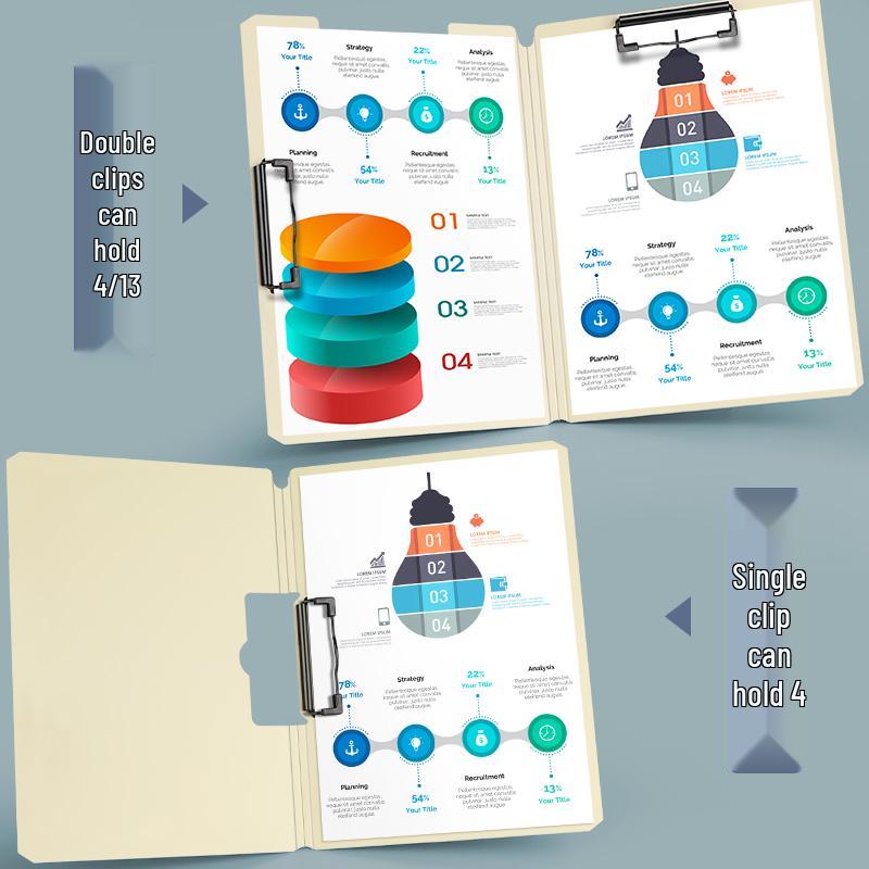 A4 Clipboard Folder - Durable Office & Document Storage Solution