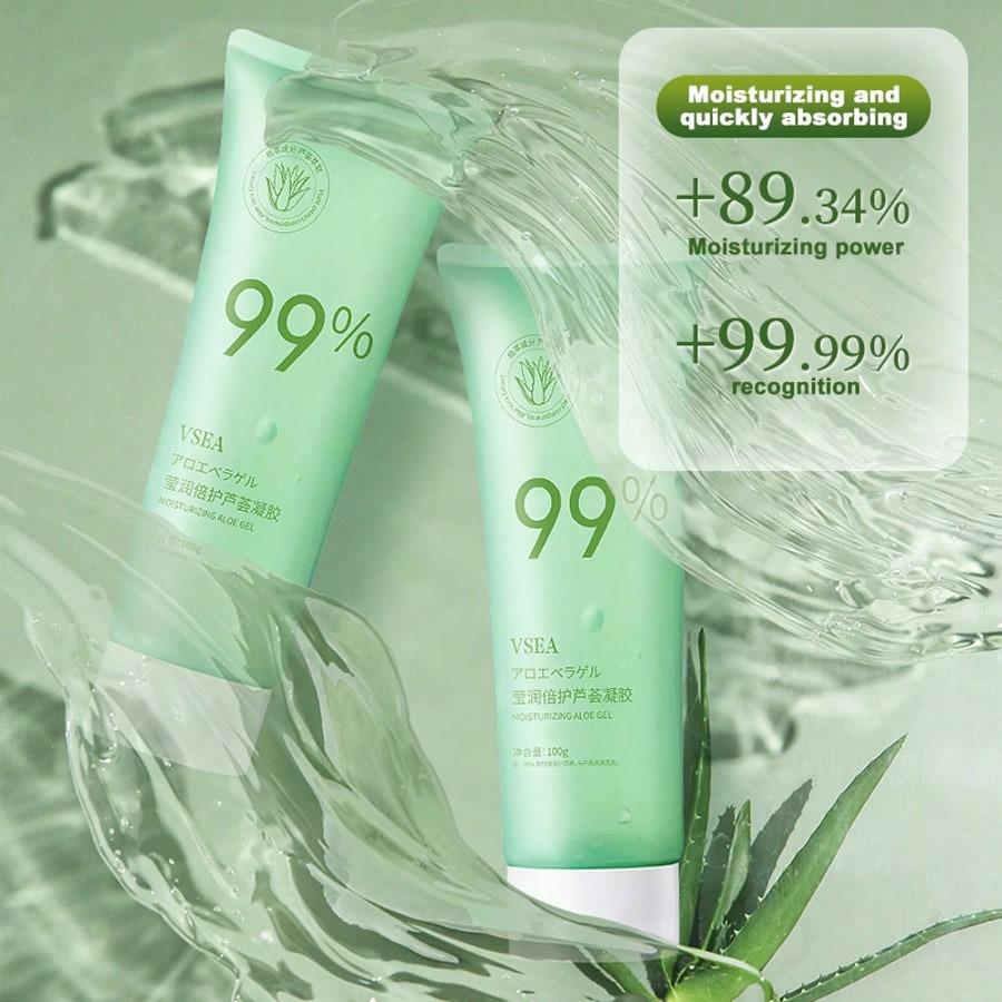 1PC Hydrating Aloe Vera Gel, Face Cream Soothing Aloe Vera Gel Skin Care, Hydrating And Moisturizing