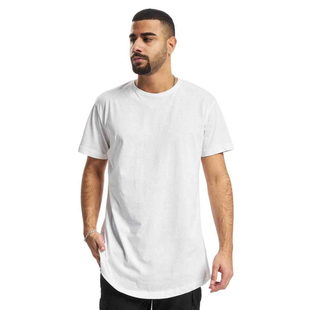 Urban Classics Mens Shaped Long T-Shirt (Pack of 2)