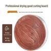 Thickened Red Willow Wood Round Cutting Board
