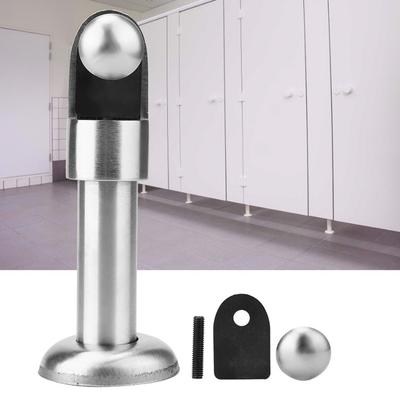 4pcs Stainless Steel Toilet Partition Support Feet Toilet Partition Hardware  Public Restroom