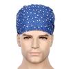 Red Plum Reflective Swallowtail Cap - Thickened Polyester In White, Pink, and Blue for Doctors and Nurses