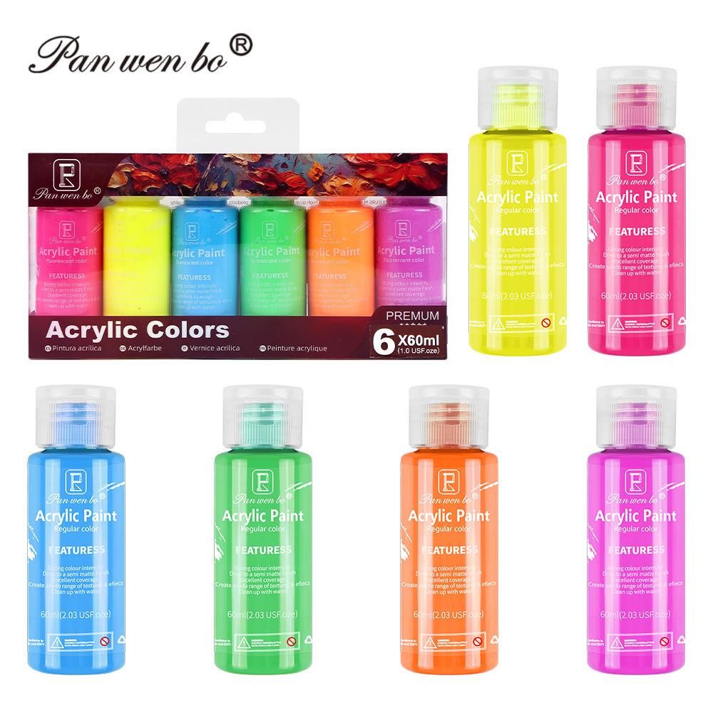 25ml Acrylic Paint Set for Textiles, Glass, and Watercolor Art Projects