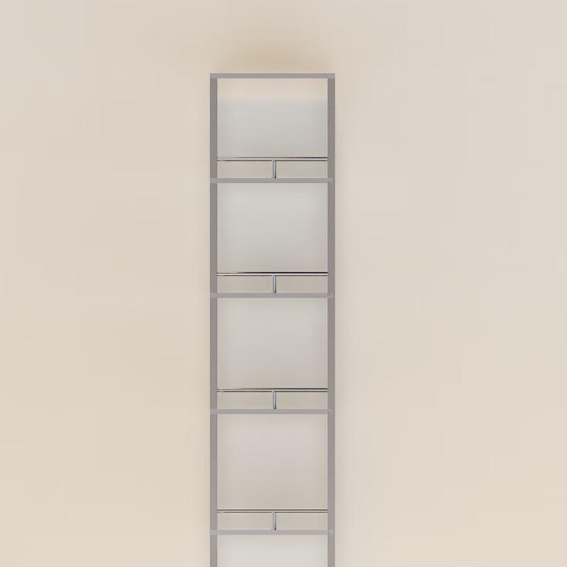 DANLE 5-Tier 304 Stainless Steel Commercial Storage Shelf