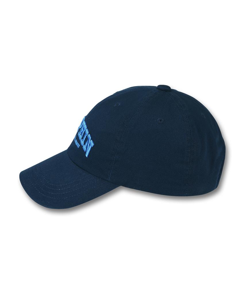 DOLPHIN WAVE APPAREL Dolphin Authentic Logo Ball Cap Navy