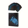 2pcs/set Waterproof Red and Blue Poker Board Game Cards PVC Flexible Classic Magic Trick Cards Standard Deck of Playing Cards
