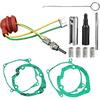 Diesel Heater Glow Plug Repair Kit, 12V/24V 2KW 5KW 8KW Diesel Parking Heater Repair Kit with Filter for Vevor Car Truck Boat Heater Repair Parts,