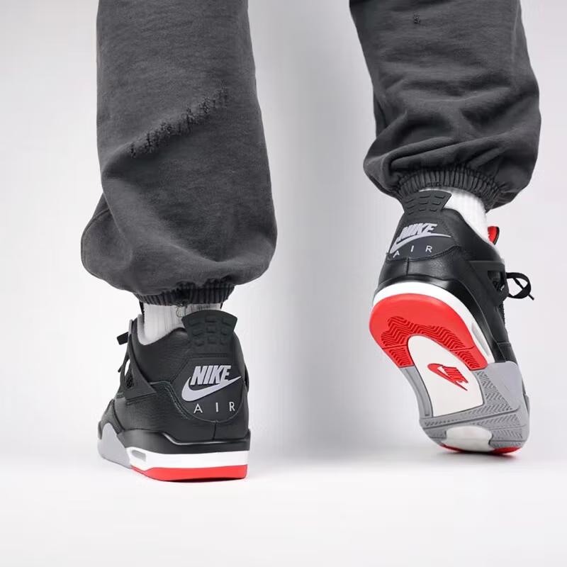 Air Jordan 4 Retro "Bred Reimagined" GS FQ8213-006
