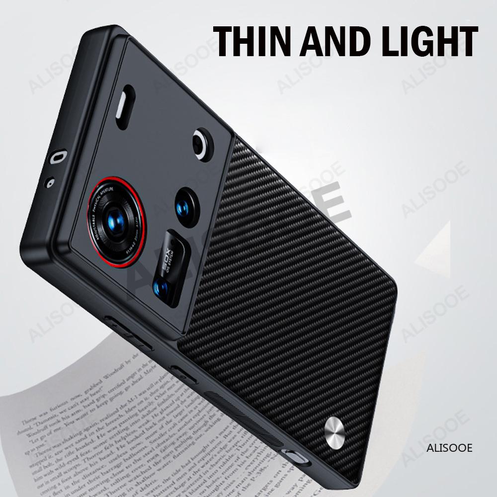 Luxus Hülle für Nubia Z70 Ultra Case Hochwertige PU-Leder Schutzhülle für ZTE Nubia Z70 Ultra 5G Stoßfeste Capa