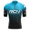 Set da ciclismo verde fluorescente Rcn Uniforme da mountain bike Maglia da ciclismo da uomo estiva Set Maglie da bici da strada Abbigliamento da bicicletta MTB
