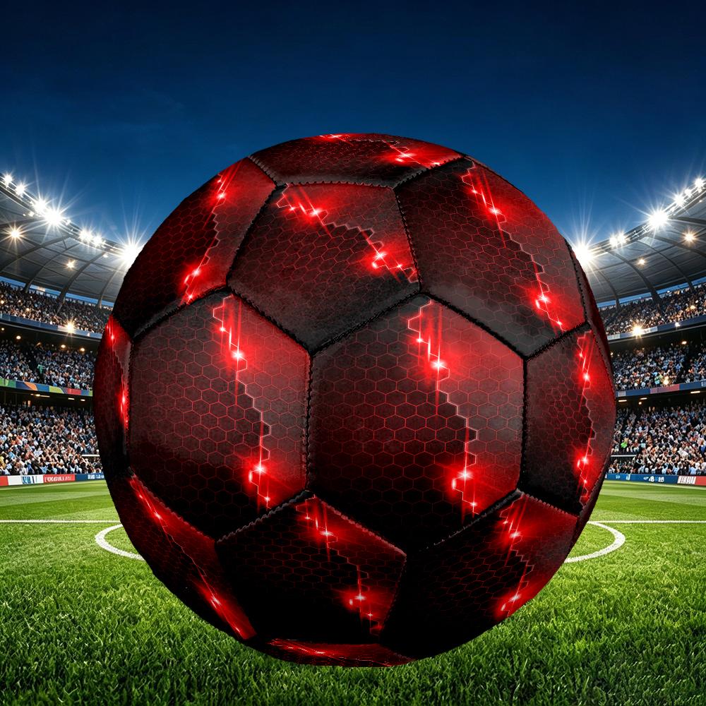 1 pz Pallone da Calcio Design Club di Calcio, Taglia Standard 5 per Allenamento Competizione Sport all'Aperto, Regalo Unico