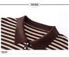 2026 Women's Autumn Striped Knit Sweater with Wool Collar