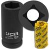 JCB 3/4" Cr-Mo Deep Impact Socket 6-Point 24mm Socket Wrench