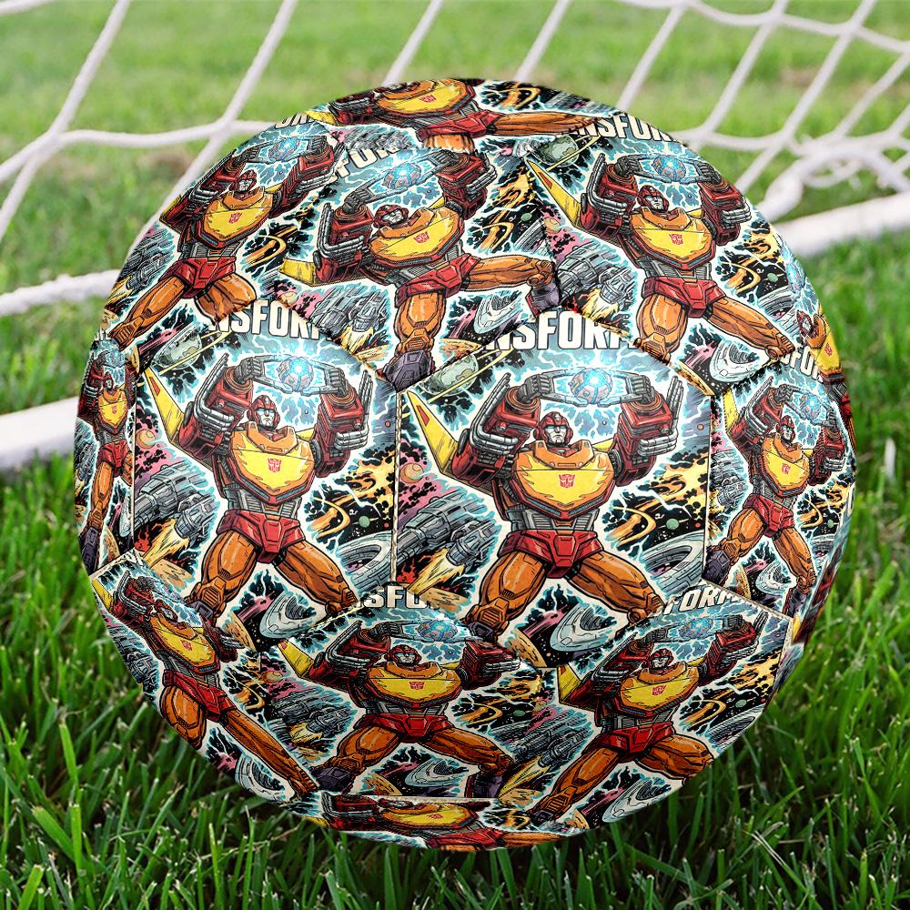 American Science Print Size 5 Soccer Ball, Standard Match Football for Sports Game and Team Practice, Ideal Gift for Soccer Fans