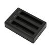 3 Channel Battery Charger Smart Safe Fast Battery Charger Hub with LED Indicator for Insta360 ONE X2 Camera