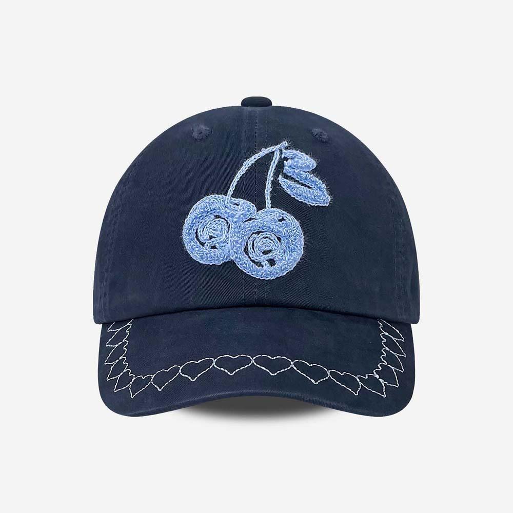 Sunscreen Cherry Baseball Cap Adjustable Sunshade Casquette Casual Embroidered Peaked Hat  Sports