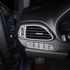 Kohlefaser Front Beidseitig Luftauslass Lüftungsgitter Abdeckung Zierleiste Für Hyundai I30/I30 N 2017-2026 Auto Tuning Zubehör LHD