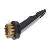 Golf Club Brush Putting Pole Round Head Cleaning Brush Copper Wire Cleaner Golf Accessory