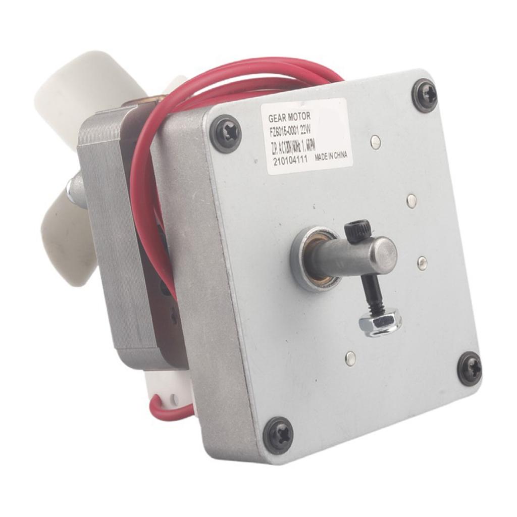 Heavy Duty Grill Auger Motor Replacement Versatile 120V Grilling Auger Motor Parts Compatible with Leading Smoker Models