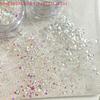 Mermaid Sparkle Nail Art Glitter Ultra-Thin Laser Flakes Holographic Sequins 1 Jar Irregular Loose Nail Dust Accessories