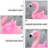 Uonlytech Flamingo Led Light Romantic Battery Powered Flamingo Lamp Animal Light 3D Nursery Room Night Table Lamp for Bedroom Wedding Party