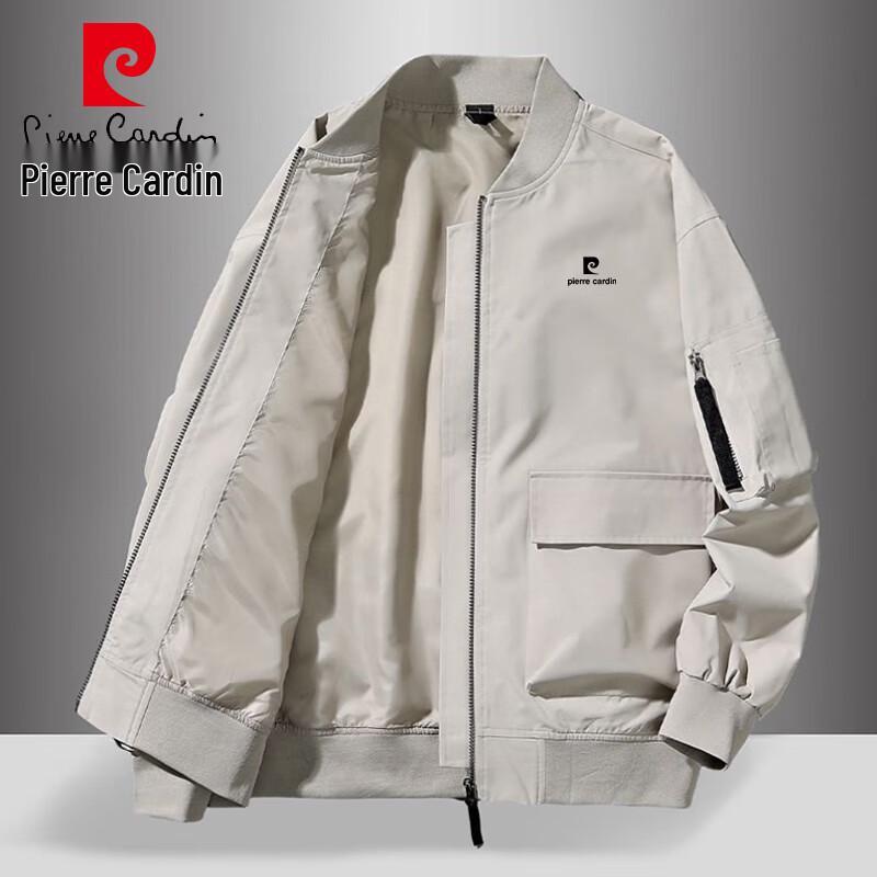 

Pierre Cardin Men s Spring Autumn Casual Windproof Jacket 4XL